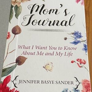 Mom's Journal by Jennifer Basye Sander - White Floral Cover